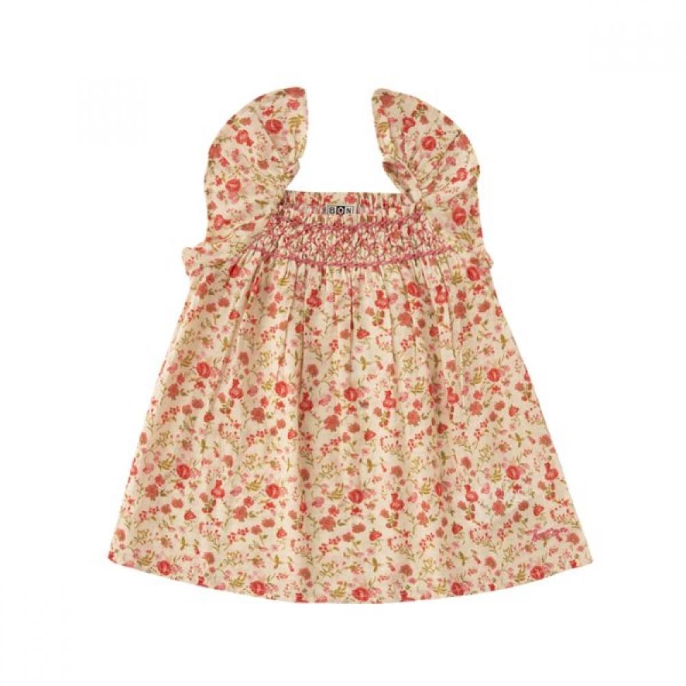 Bonton Baby Floral Dress 7617t M00 07 OR/18M