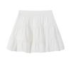White Pleated Skirt Cake Skirt Women's Summer New Word Skirt High Waist Ballet Style Sweet Short Skirt