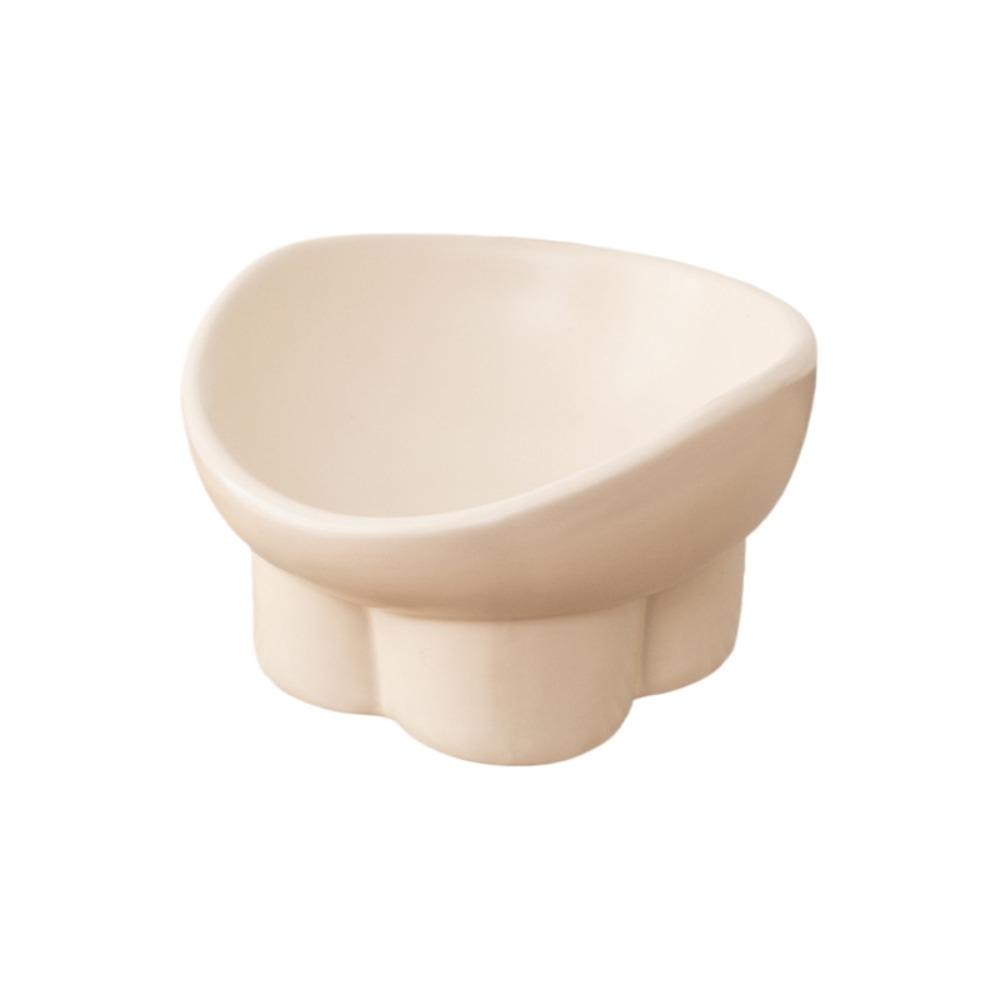 Large Diameter Neck Protection Bowl Anti-knock Pet Food Bowl Elevated Cat Bowl for Pets Cats Dogs
