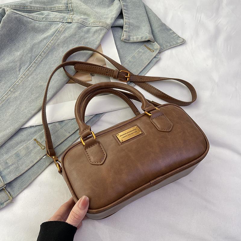 Premium Retro Nischentasche Damen Neue Herbst- und Winter Vielseitige Umhängetasche Modische Tragbare Kissen-Tasche