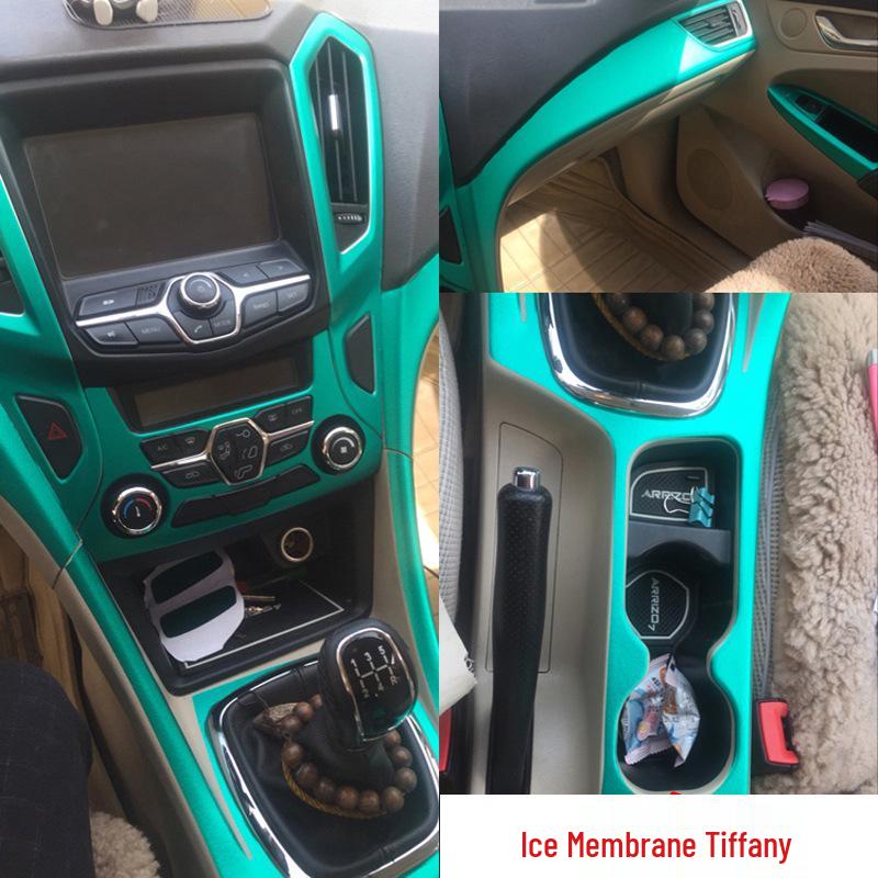 Arrizo 7 Carbon Fiber Scratch-Resistant Interior Stickers for Color Change & Decoration