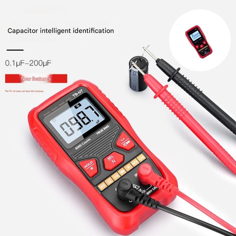 Digital Multimeter and Analyzers Voltmeter Ohmmeter Auto Ranging Tester Voltages Current Resistance