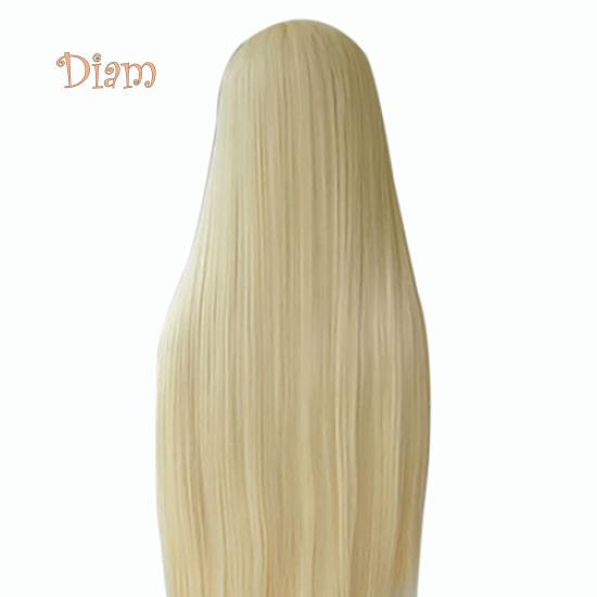 

Tenfyer женский длинный прямой полный парик волосы блондинка синтетические без челки косплей вечерние