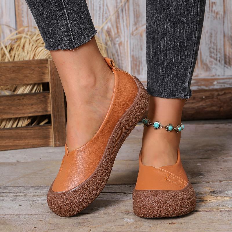 Flats Women Shallow Shoes 2025 Autumn Designer Retro Sport Shoes Fashion Casual Sneakers Running New Trends Zapatillas De Mujer