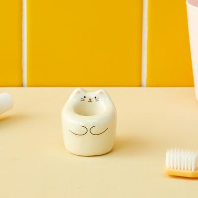 Cat Stand Toothbrush Holder_KB0524005