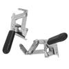 1 Pair Wheelchair Brakes Nickel Plated Metal High Sensitive Emergency Brake Wheelchair Assembly