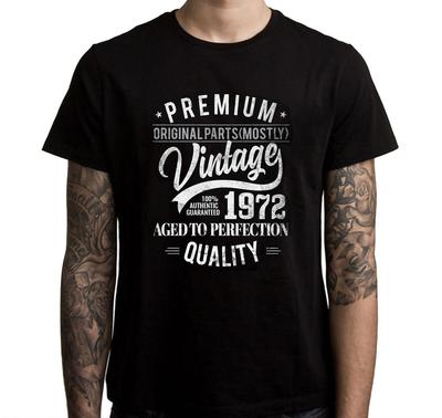 1972 51st Birthday T-Shirt and Kids Tshirt - Funny Vintage Parts | Gift Present For Him Her Idea