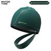 WATERTIME Wasserdichte PU-Badekappe für Damen
