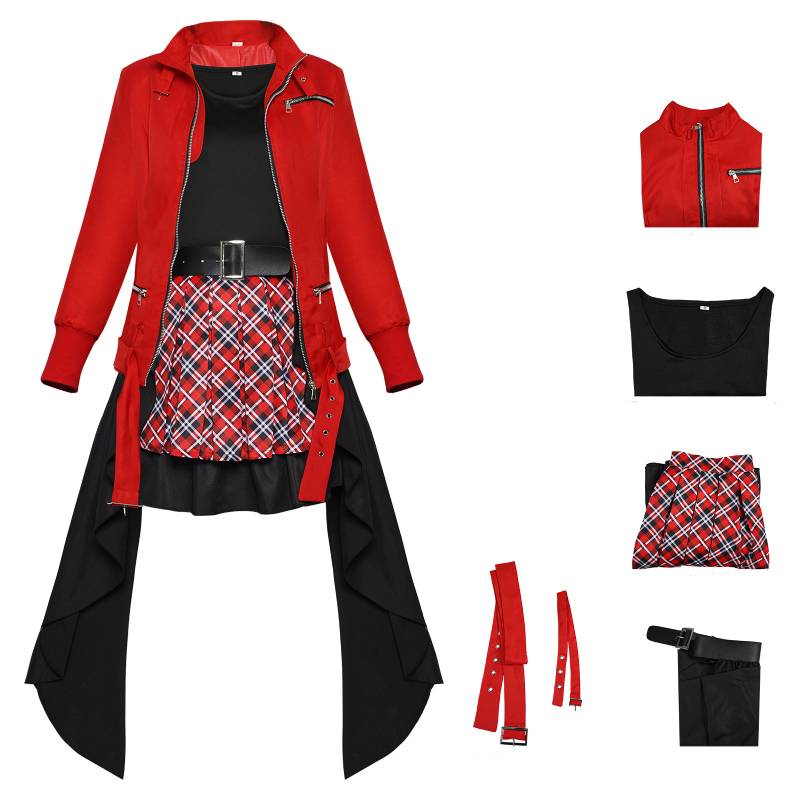 

Костюм для косплея Crown Guilty Юзуриха Инори Хэллоуин Сценический наряд Выступление XS