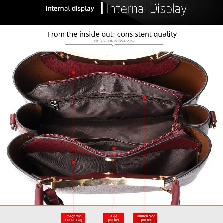 New women's tote bag portable shoulder bag