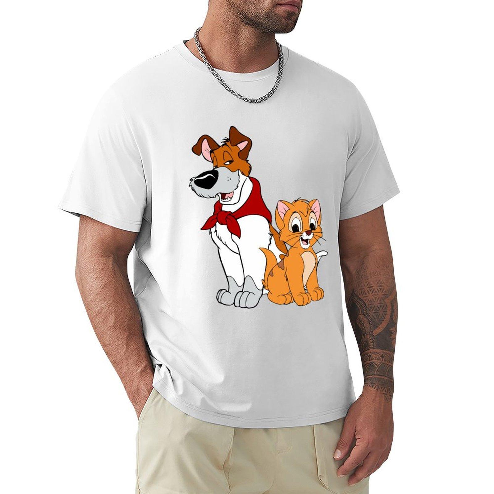 Oliver And Dodger Tshirt Casual Loose Daily Wear Tshirt S