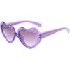 OZPYKAE Girl Heart Flower Sunglasses,Heart Shaped Cute Glasses UV 400 Protection Outdoor Girl Boy Gifts Eyewear Sunglasses
