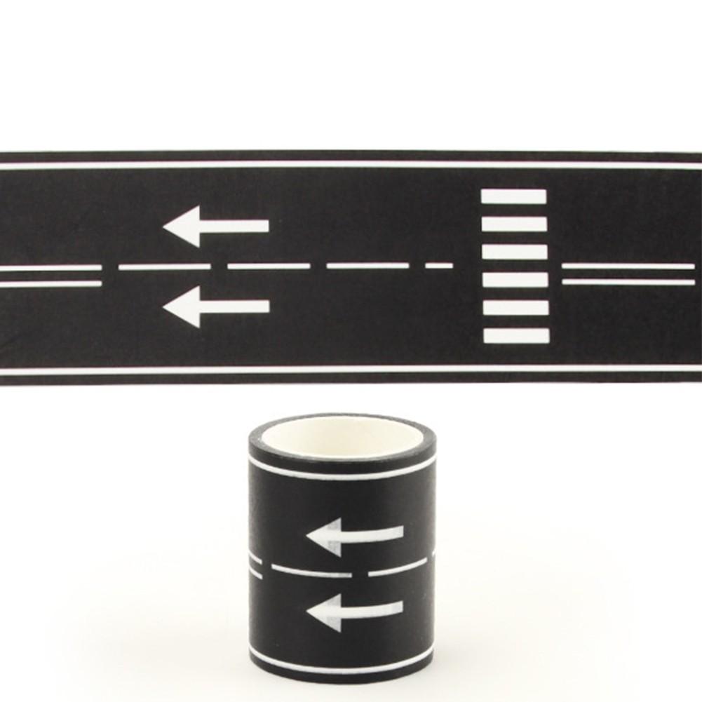 Parking Scene Toy Track Sticker Pattern Removable Set 18-25g