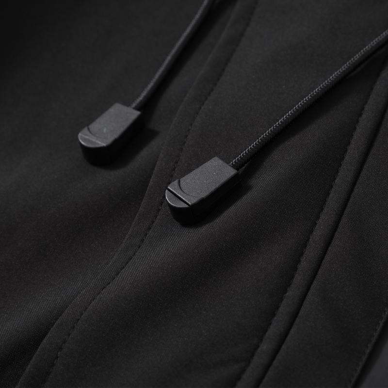 Plus Size 4XL-11XL Autumn Waterproof Trench Coat for Men Windbreaker Casual Long Sleeve Oversize Men's Jackets Hooded