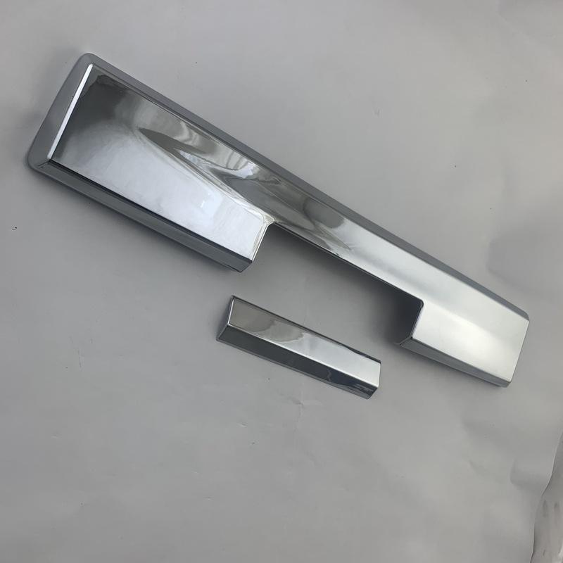 New Paste Style Car ABS Chrom Accessories Plated Rear Trunk Lid Cover Trim For Mitsubishi Triton L200