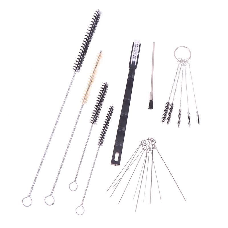 17Pcs/Set Professional Spray Cleaning Brush Set Paint Cleaning Kit Paint Brush To Clean Oil Stains Cleaning Maintenance Tools