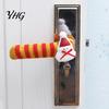 Christmas Party Home Decor Knitted Doorknob Covers, Santa Reindeer Decor, Anti?Slip Protector Sleeves, Door Thermal Handle Covers for Winter Cushion