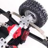 For MN1/12 MN82 LC79 1/12 RC Car Upgrade, Rear Axle Fixing Parts, Rear Shock Absorber Spring Steel Plate Metal Parts Accessories