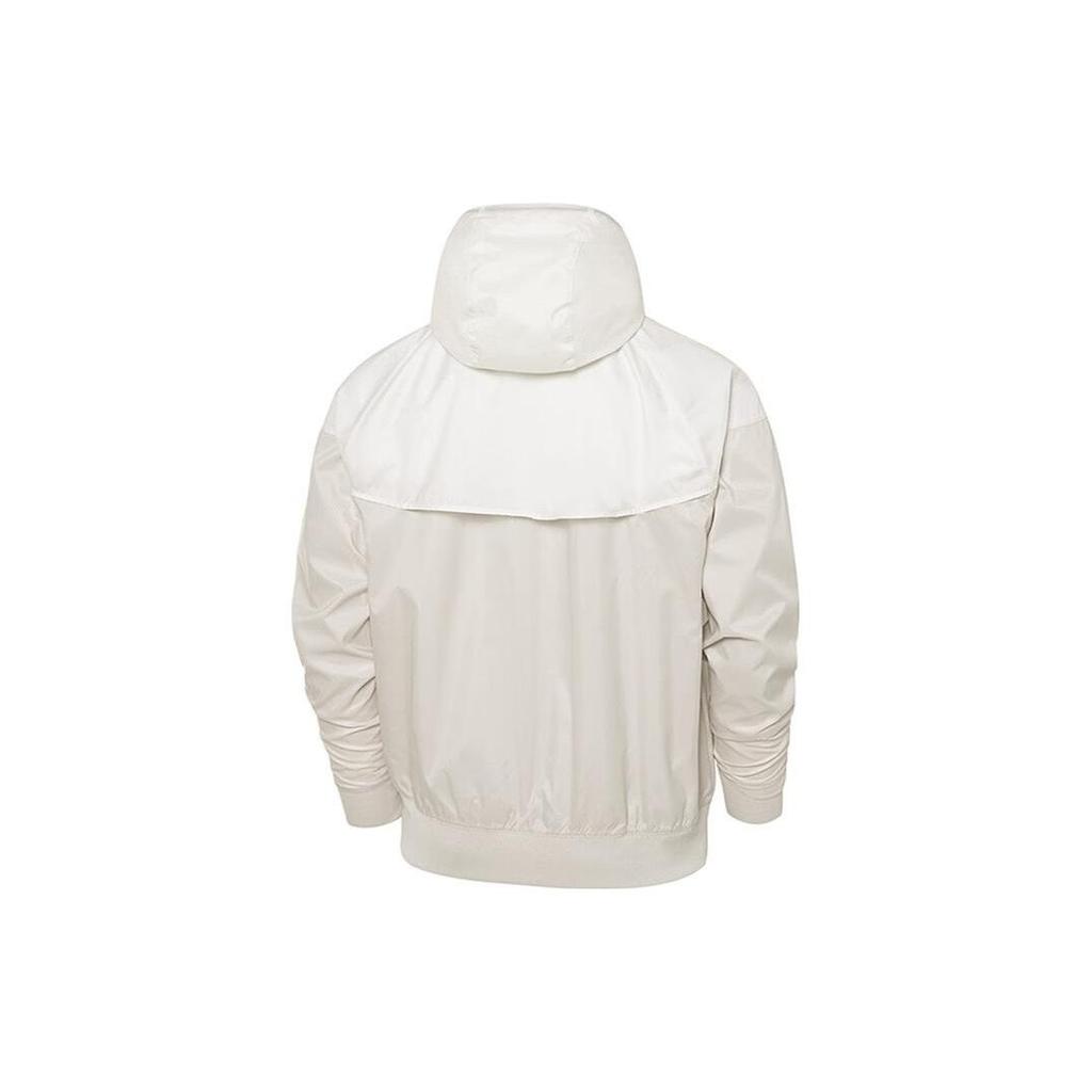 Nike Sportbekleidung Windrunner Herren Kapuzenjacke Weiß DA0001-104