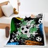 Basketball Sports Blanket Lamb Fleece Crystal Fleece Double Blanket Blanket