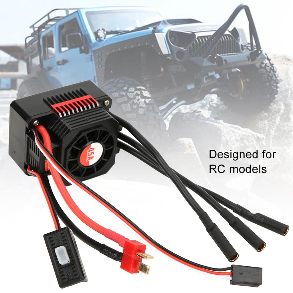 SURPASS 45A Waterproof Dust Proof Electric Speed Controller ESC RC Accessory