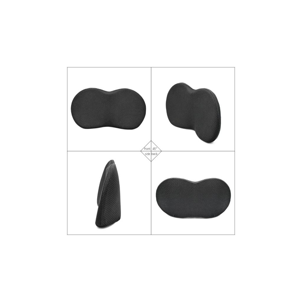 Car Seat Cushion Lumbar Support Pad Memory Foam Breathable Relief Universal Driver and Passenger Comfort Back Pain Relief