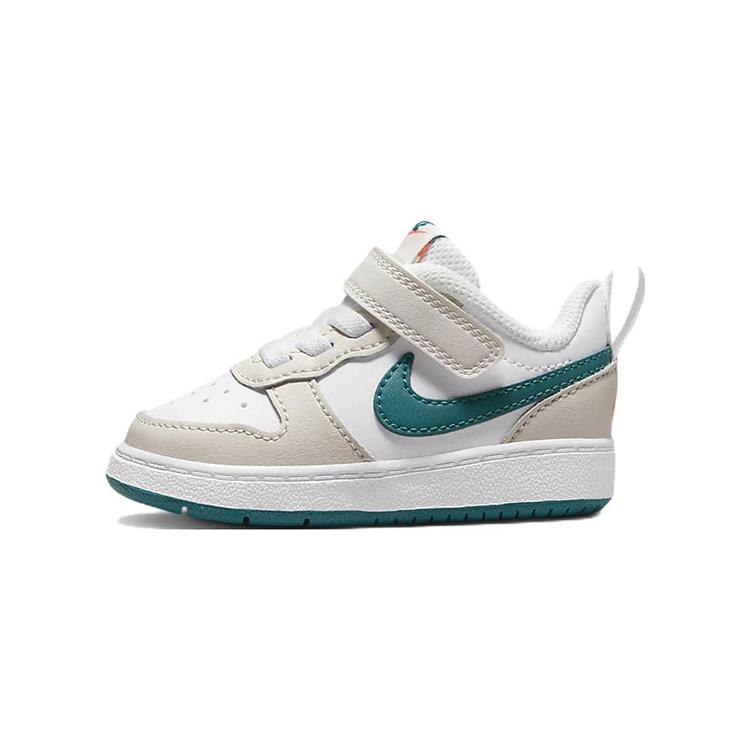 

Nike Court Borough Abrasion Resistant Low top Skateboard Shoes Gray White Green Infant And Toddler BQ5453-017 21