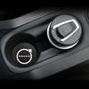 Auto Kohlefaser Texturiert Becheruntersetzer PU-Leder Wasserbecher Kissen Für Volvo XC90 XC60 V50 S60 V70 V60 V40 S90 olestar AWD XC40 S80