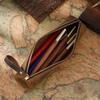 COUVEZI Retro Leather Stationery Pouch