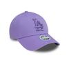 Cap Deep LA NY Popular 9forty 940 Hat Unisex MLB Women Size Free Los Angeles [New Era] Women's Men's (JP, Alphabet, Size, LA-Med Purple, Dodgers)