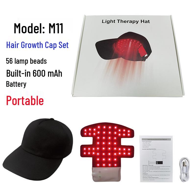 Infrared Hair Growth Cap with 180 LEDs for Scalp Nourishment