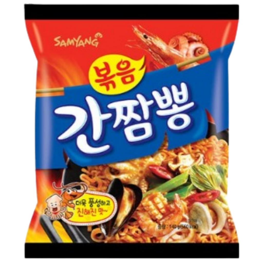 Samyang Korean Ramen Single Pack(1PCS) – 10 Flavors To Choose From (Buldak, Crobo Buldak, Maptaeng, Etc.)