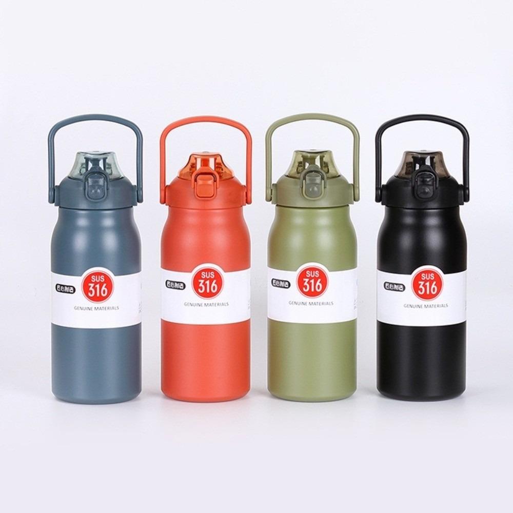 1200ML Insulated Water Bottles Large Capacity Vacuum Mug Sports Water Bottles for Gym Outdoor