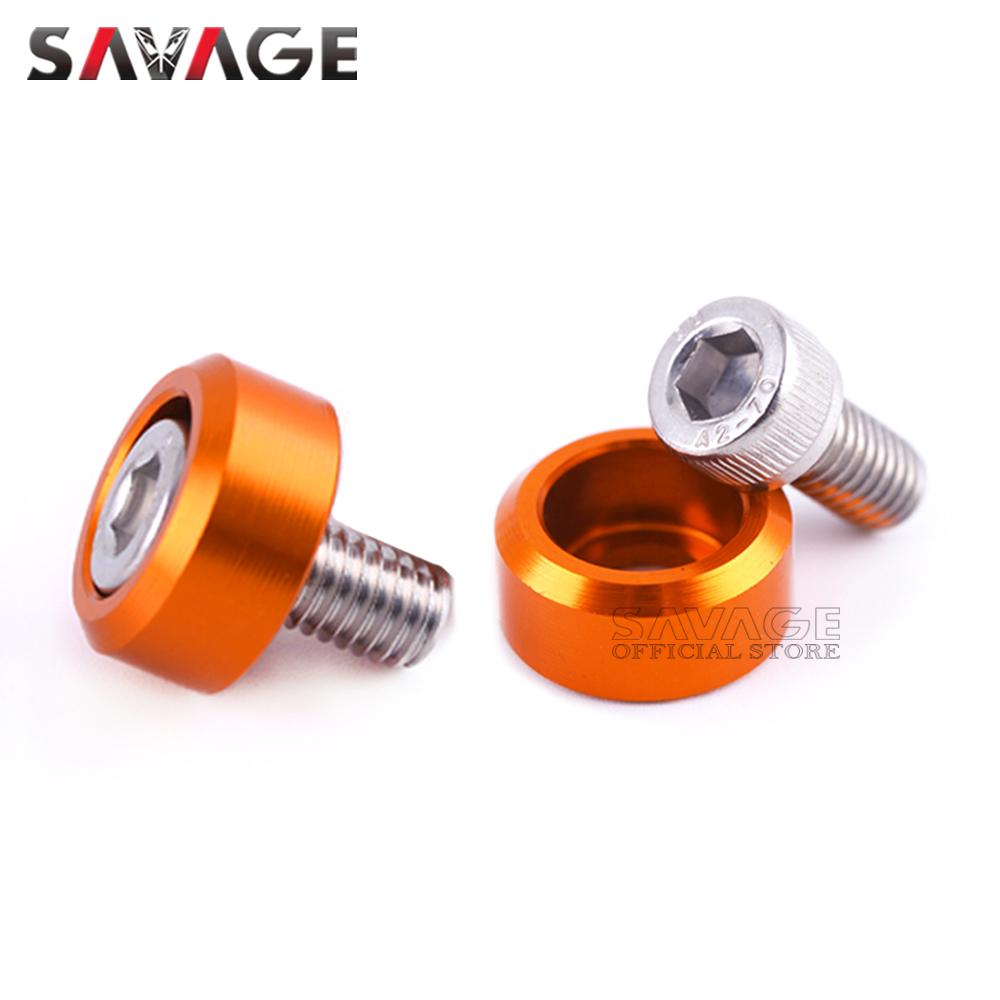 24pcs Front Fender Frame Fairing Screw For 390 DUKE 2018-2022 Motorcycle Accessories Fuel Tank Radiator Engine Guard Washer