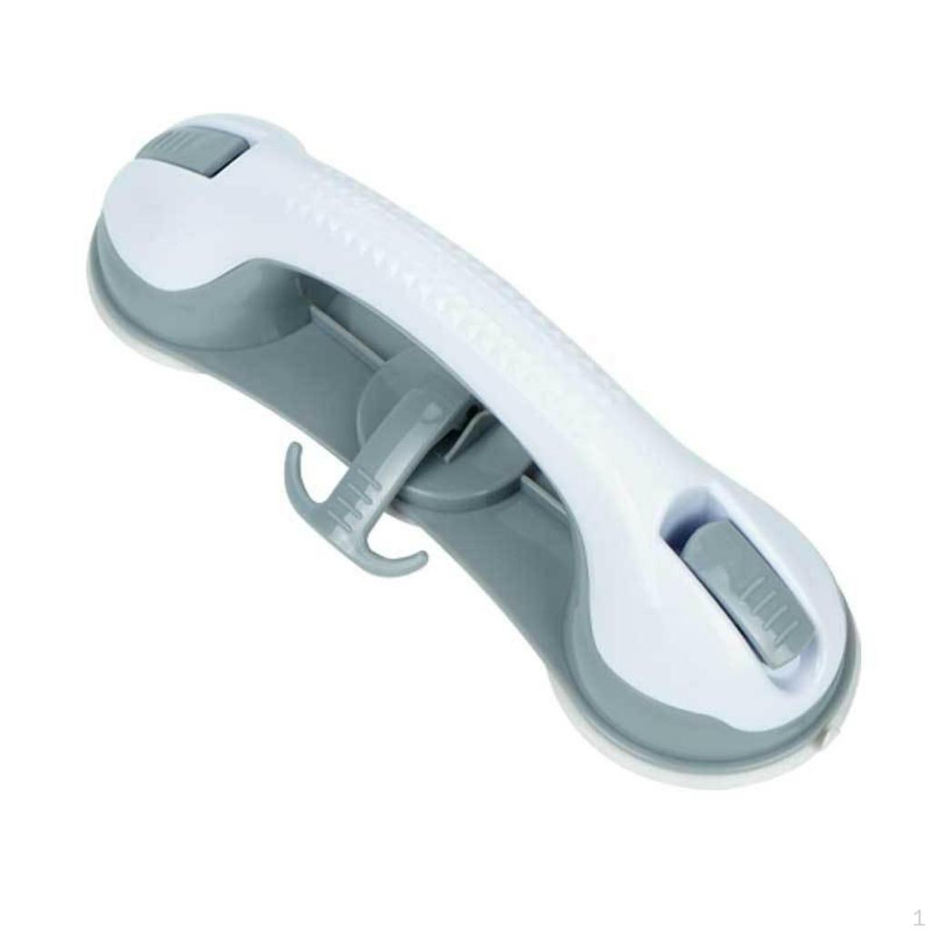 Handle with Suction Cup AntiSlip Grab Bar Drill Washroom for Elderly,