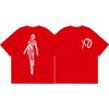 Rapper The Weeknd Merch T-shirt Men's Clothing Women Fashion Hip Hop Short Sleeve Clothes 2026 Summer Casual Cotton T Shirt Y2k