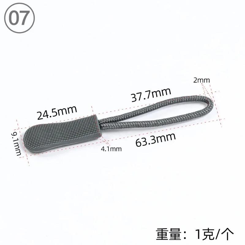 20Pcs TPU Environmentally Friendly Zipper Head Replacement Clip Broken Buckle Fixer Zip Cord Bag Suitcase Tent Zipper Head