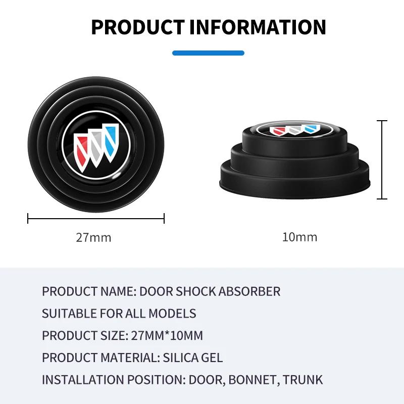 Car Anti-shock Protection Soundproof Silent Buffer Stickers Accessories For Buick Excelle XT Envision LaCrosse Encore GL8 GL6