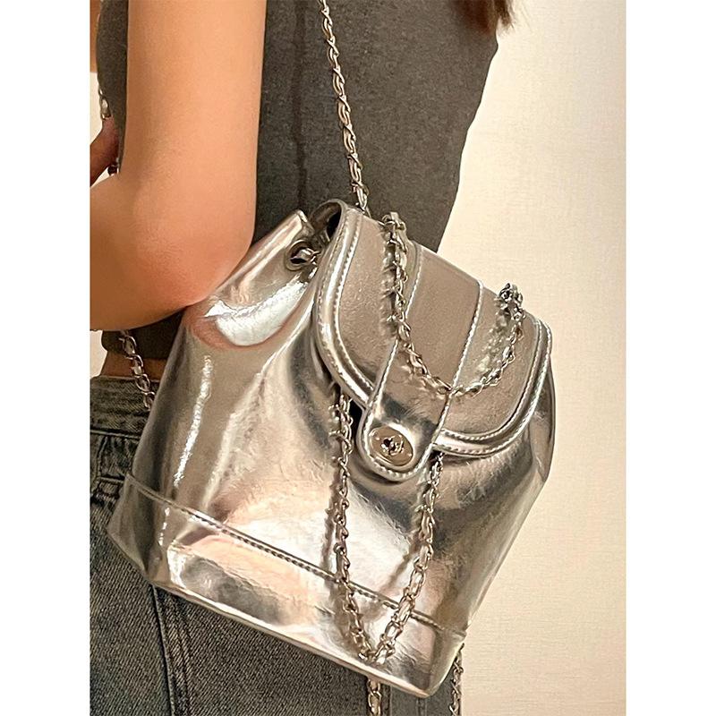 

Niche Cardinal+Red Fragrant Chain Bag кожаная ретро сумка через плечо сумка-ведро рюкзак