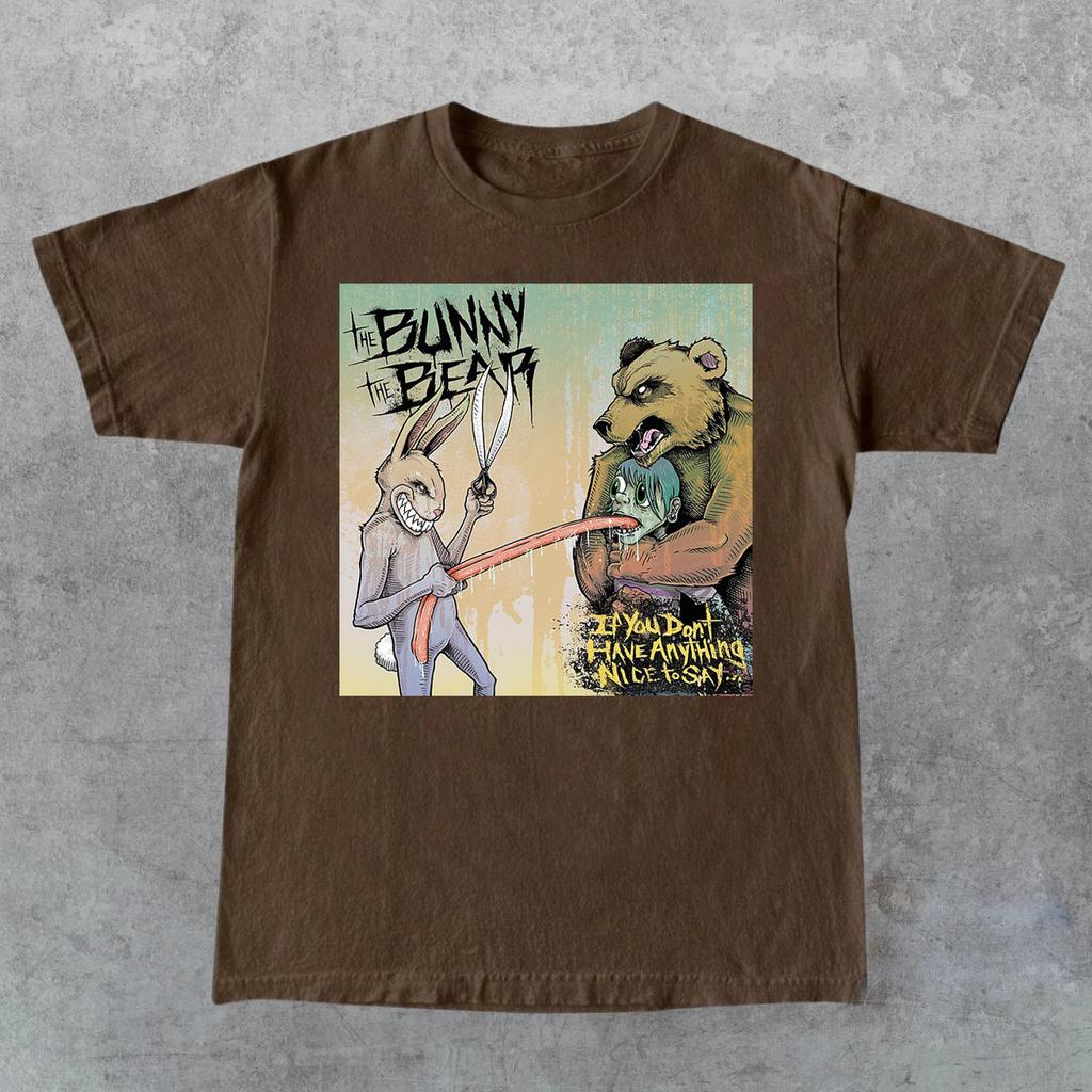 The Bunny The Bear Band Album Dark Chocolate T-shirt Full Size S-5XL TU1971