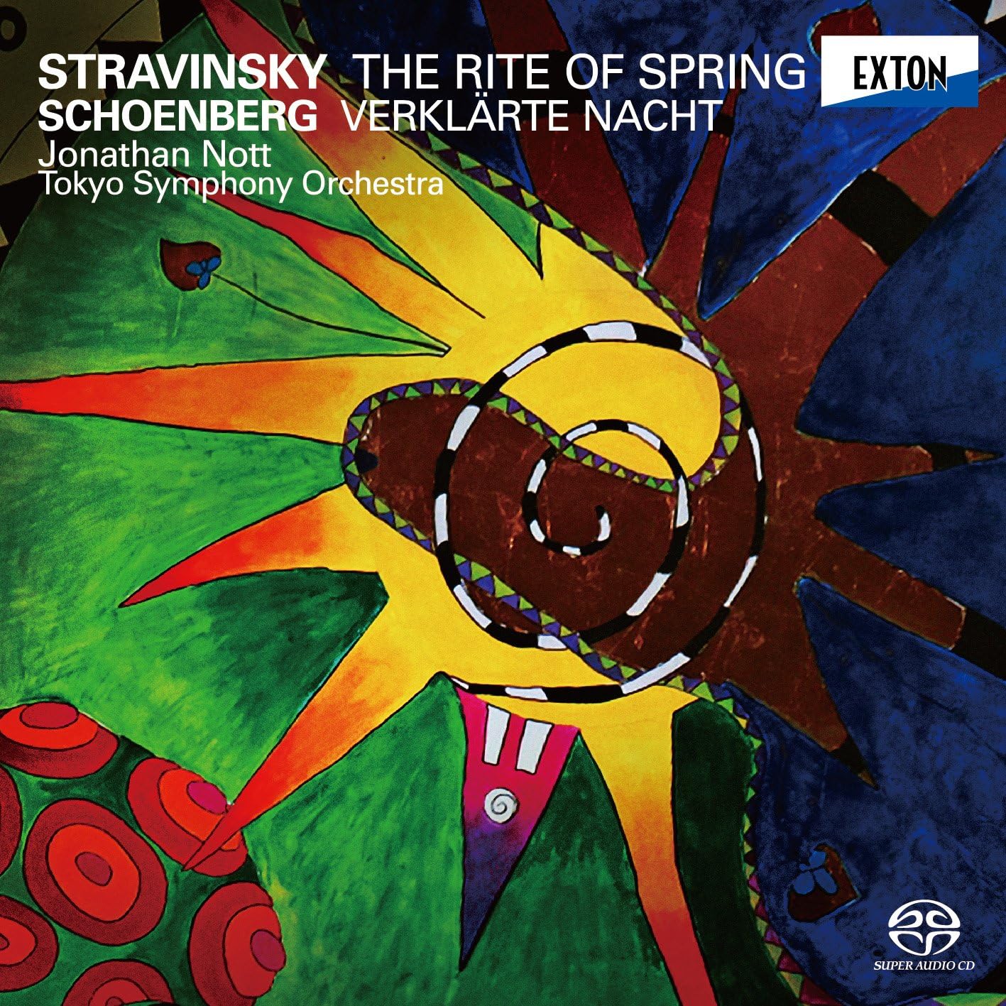 CD JONATHAN NOTT ДИРИЖЕР TOKYO SYM Стравинский Весна священная   OVCL658  2018 Япония Оби Классика