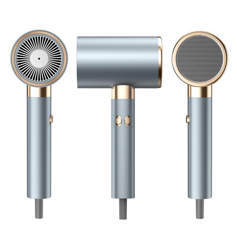 Uscător de păr accesibil: Temperatură constantă inteligentă pentru uscare rapidă și comutare rapidă aer cald/rece pentru coafare