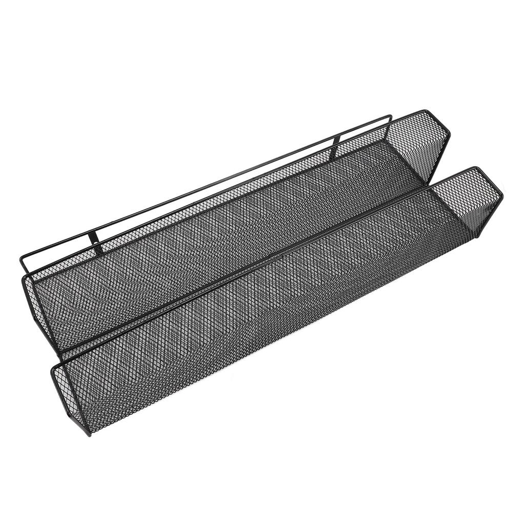 Coș de Depozitare Sub Birou Fier Strat Dublu Sub Birou Raft de Depozitare pentru Gestionarea Cablurilor și a Benzii de Alimentare