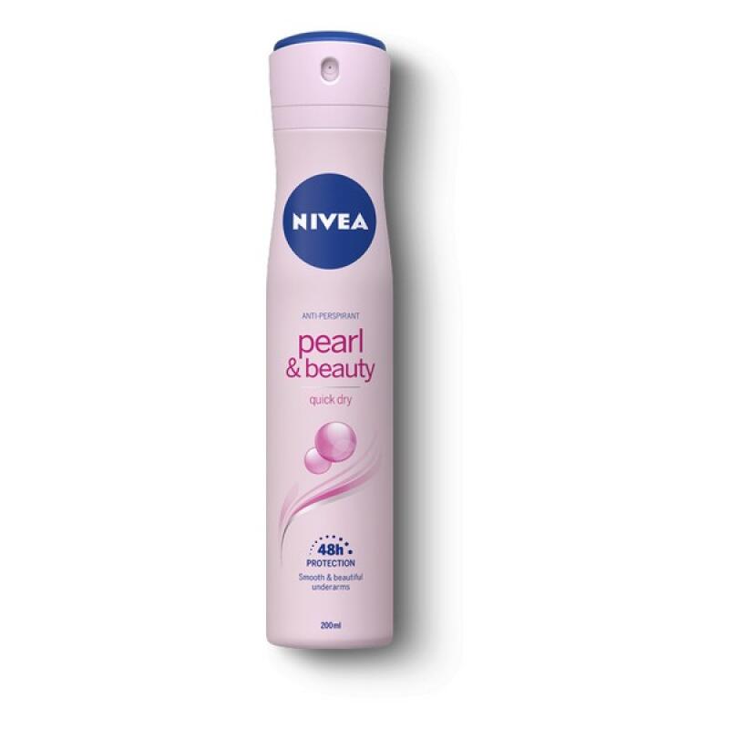 Nivea Deodorant Spray 200ml Pearl & Beauty