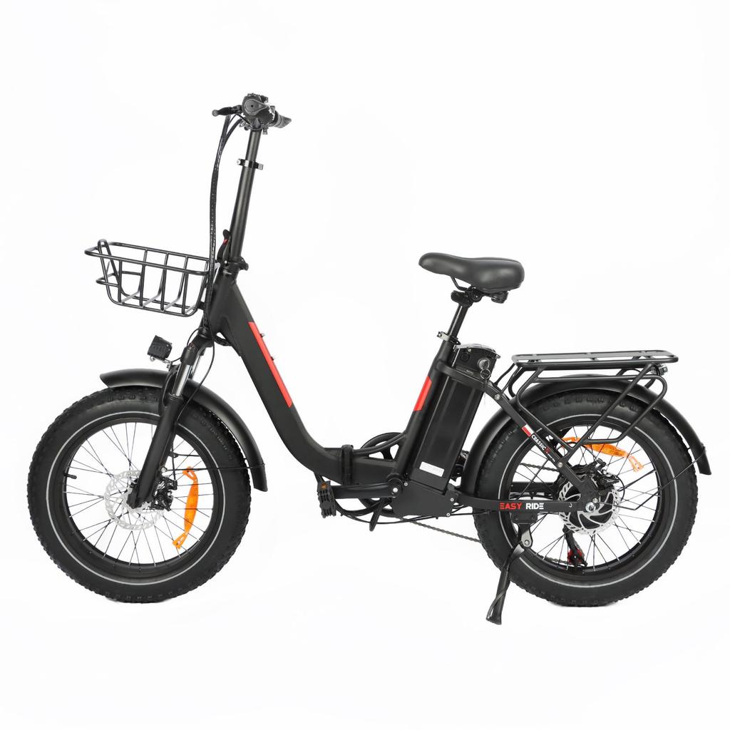BAOLUJIE DZ-2030 Electric Bike 20*4.0'' Inch Tires 500W Motor 48V16AH Battery Max Speed 40KM/H Mechanical Disc Brakes