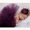 Neugeborenen Fotografie Requisiten Säugling Kostüm Outfit Prinzessin Baby Tutu Rock Stirnband