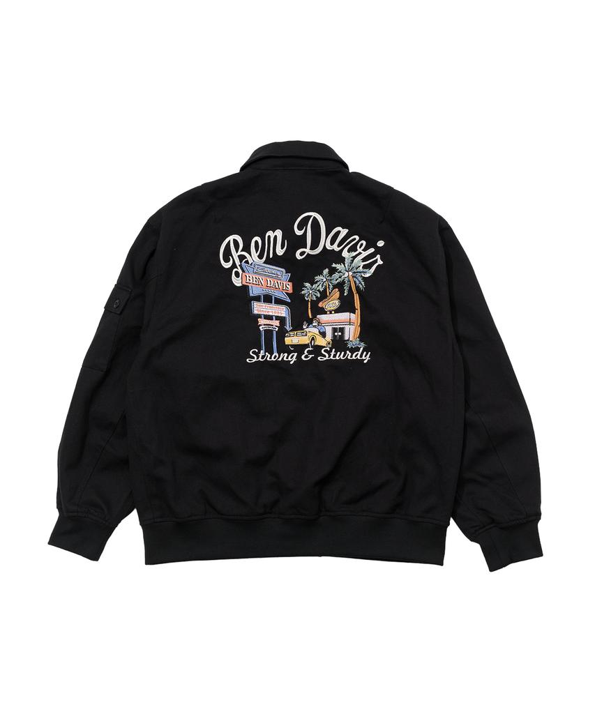Ben Davis Cotton Duck Souvenir Jacket Black