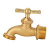 Irrigation Hose Bibb G3 4in Bent Nose Garden Valve Brass Plumbing Fitting for Residential and Commercial Applications