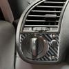 For BMW 3 Series E36 1994 1995 1996 Car Accessories Carbon Fiber Copilot Strip Air Vent Gear Shift Panel Interior Trim Sticker