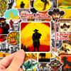 50 Western Elements Series Immediately Death Stickers Western Cowboy Personality Graffiti Wild